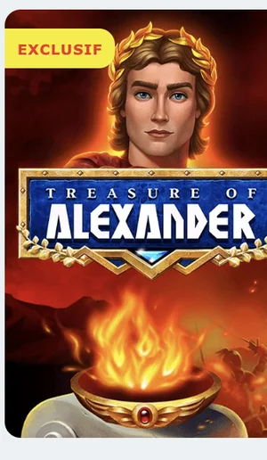 La machine à sous exclusive pour Alexander Casino sur le thème de l'antiquité romaine