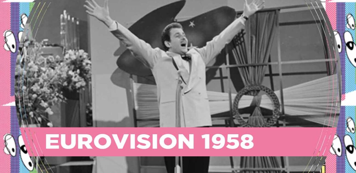 Eurovision 1958 – Italie 🇮🇹 Domenico Modugno – Nel blu dipinto di blu