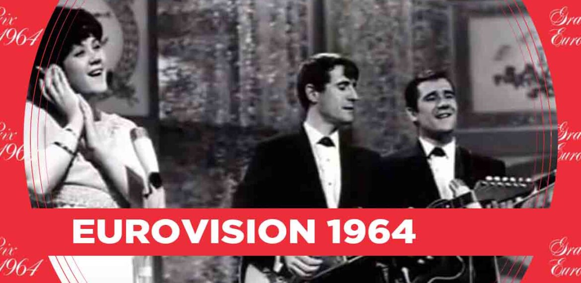 Eurovision 1964 – Espagne 🇪🇸 Tim, Nelly & Tony – Caracola